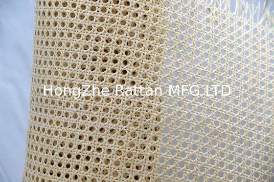 12-48 Inches  Beached  1/2” and 9/16” Open Mesh Plastic  Webbing For  For Furniture Decoration or Rattan Crafts