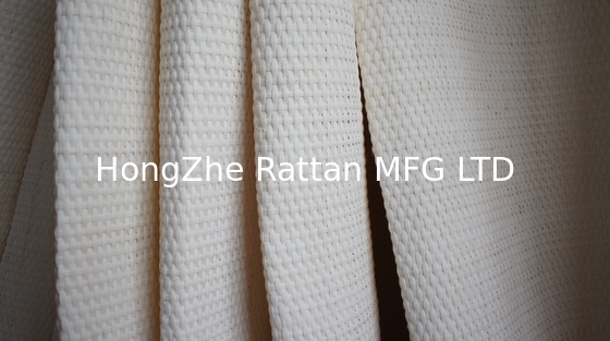 Bleached Flat-Oval Webbing
