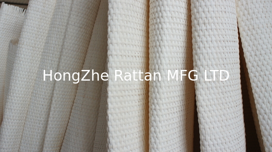 Bleached Flat-Oval Webbing