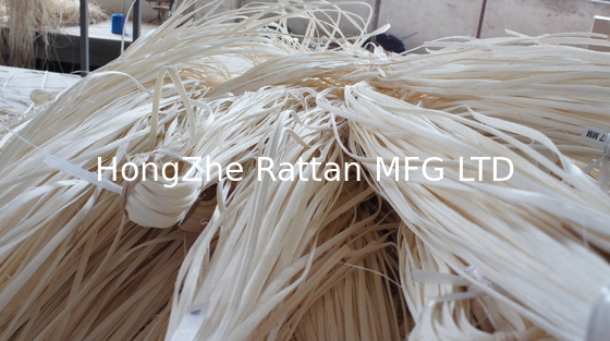 Bleached Flat-Oval Rattan Core