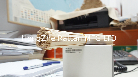 Bleached Flat-Oval Rattan Core