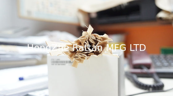 Bleached Flat-Oval Rattan Core