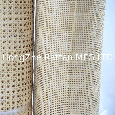 12-48 Inches  Beached 6*6 Square Mesh Rattan Cane Webbing For  For Furniture Decoration or Rattan Crafts