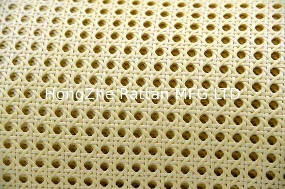 12-48 Inches  Beached  1/2” and 9/16” Open Mesh Plastic  Webbing For  For Furniture Decoration or Rattan Crafts