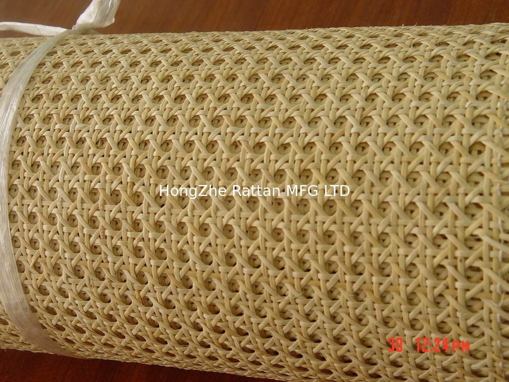 1/2” and 9/16” Open Mesh Rattan Cane Webbing