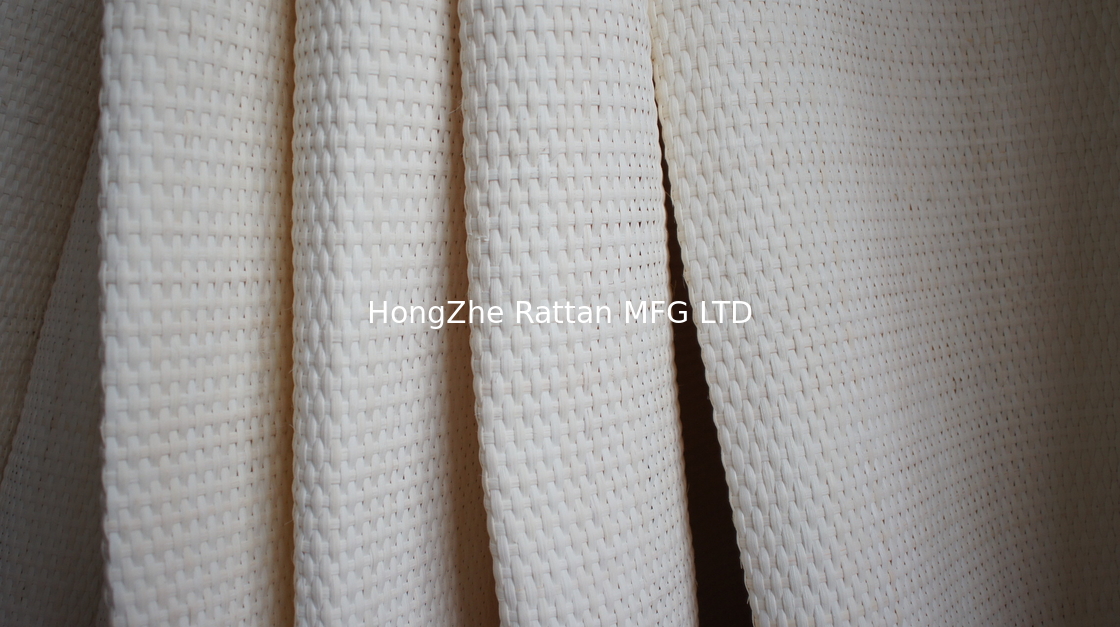 Bleached Flat-Oval Webbing