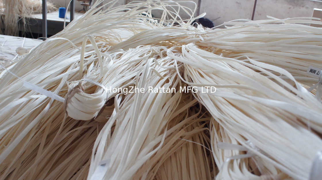 Bleached Flat-Oval Rattan Core