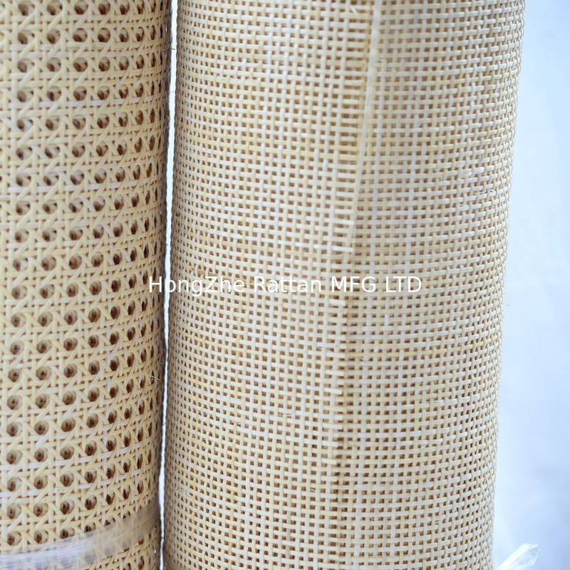 12-48 Inches  Beached 6*6 Square Mesh Rattan Cane Webbing For  For Furniture Decoration or Rattan Crafts